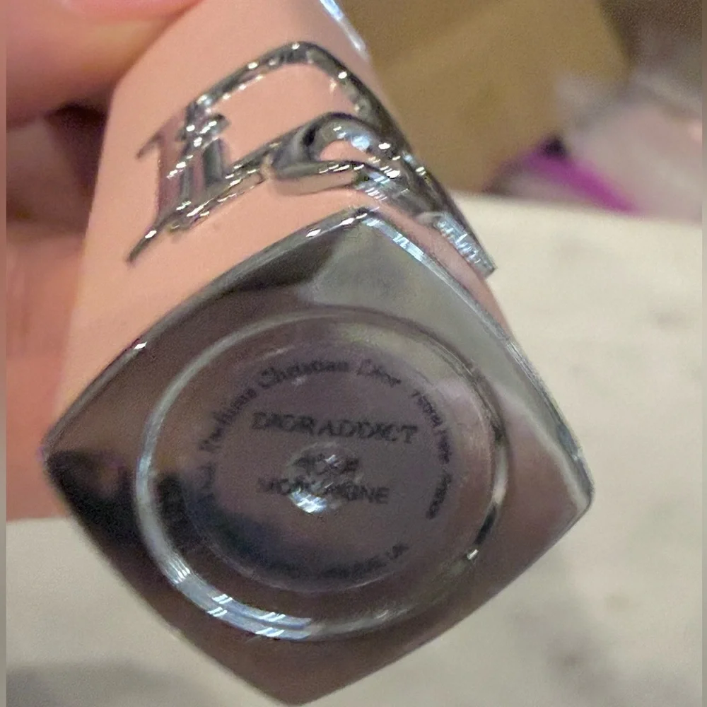Dior Lipstick Case- NIB in Pink Blush with Silver Logo